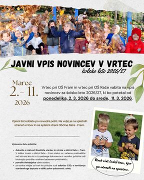 Vpis v vrtec